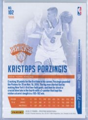 Kristaps Porzingis Panini Prestige Basketball 2016 17 Base Set 2