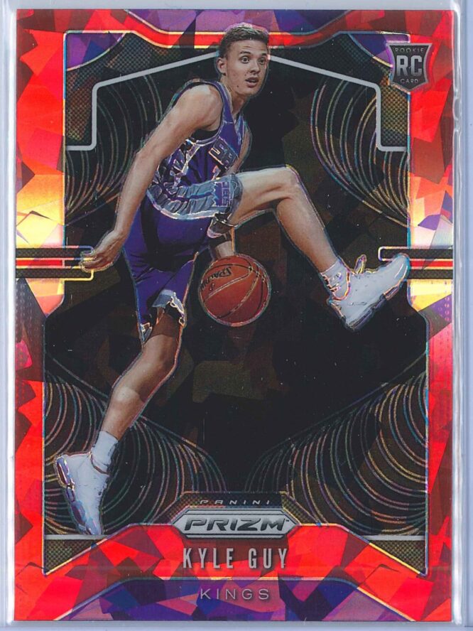 Kyle Guy Panini Prizm Basketball 2019-20 Base Red Ice Parallel  RC