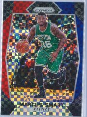 Marcus Smart Panini Prizm Basketball 2017-18 Base Red White Blue Parallel