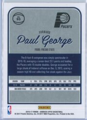 Paul George Panini Donruss Optic Basketball 2016 17 Base 2