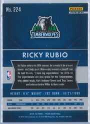 Ricky Rubio Panini Prizm Basketball 2015 16 Base Red White Blue Parallel 2