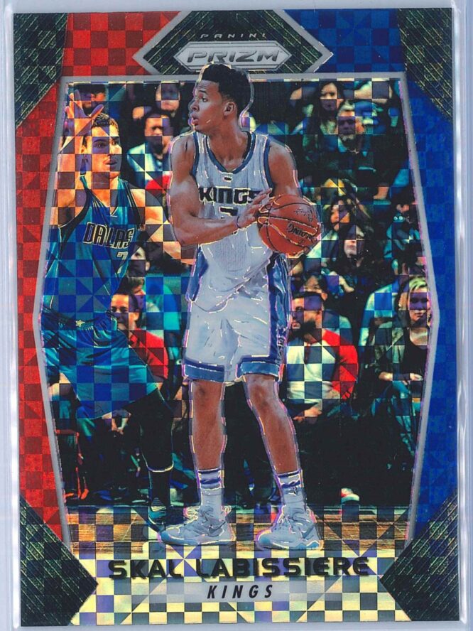 Skal Labissiere Panini Prizm Basketball 2017-18 Base Red White Blue Parallel