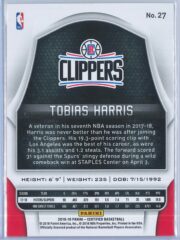 Tobias Harris Panini Certified Basketball 2018 19 Base Red Mirror 012299 2