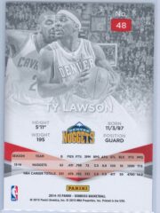 Ty Lawson Panini Donruss Basketball 2014 15 Elite 2