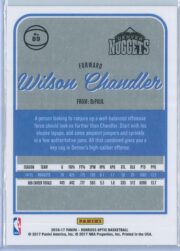 Wilson Chandler Panini Donruss Optic Basketball 2016 17 Base 2