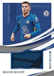 2021 Panini Immaculate Collection Soccer Cards Heralded Materials Mason Mount