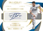 2021 Panini Immaculate Collection Soccer Cards Introductions Federico Valverde