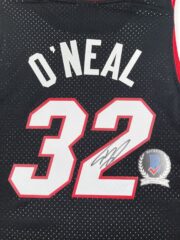 Shaquille Oneal Miami Heat 2005 06 Authentic Signed Mitchell Ness Swingman Jersey BAS WP79095 2