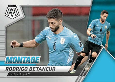 2021 22 Panini Mosaic Road to World Cup Cards Montage Rodrigo Betancur