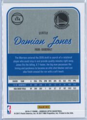 Damian Jones Panini Donruss Optic Basketball 2016 17 Base 174 RC 2