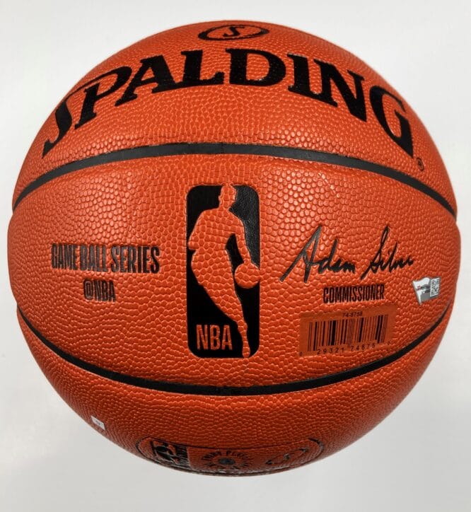 Deandre Ayton Phoenix Suns Authentic Signed Spalding Game Series Basketball w Silver Signature A 785465 2