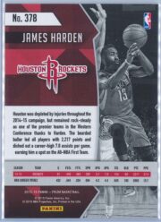 James Harden Panini Prizm Basketball 2015 16 Base 2014 15 All NBA Team 378 2
