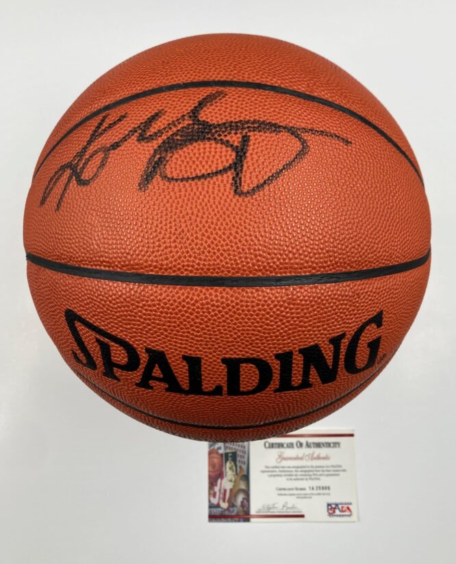 Kobe Bryant Los Angeles Lakers Authentic Signed Brown Spalding Basketball w Golden Signature 1A 25905 4