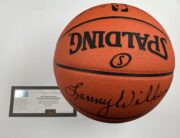 Lenny Wilkens Seattle Supersonics Authentic Numbered Signed Spalding Basketball w Black Signature 2050 PA 61476 4