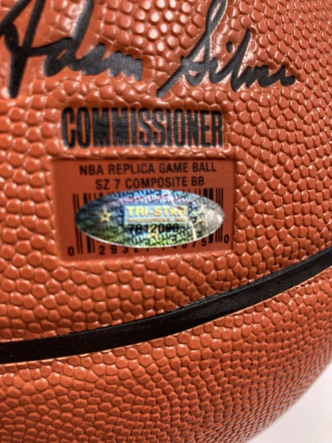 Mo Bamba Orlando Magic Authentic Signed Spalding Game Ball Series Basketball w Silver Signature 7812090 3