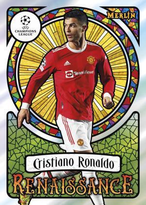 2021 22 Topps Merlin Chrome UEFA League Cards Renaissance Cristiano Ronaldo