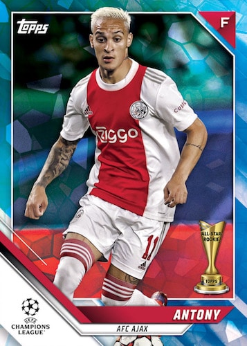 2021 22 Topps UEFA Champions League Collection Soccer Cards Base All Star Rookie Cup Team Antony