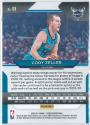 Cody Zeller Panini Prizm Basketball 2020 21 Base 68 2