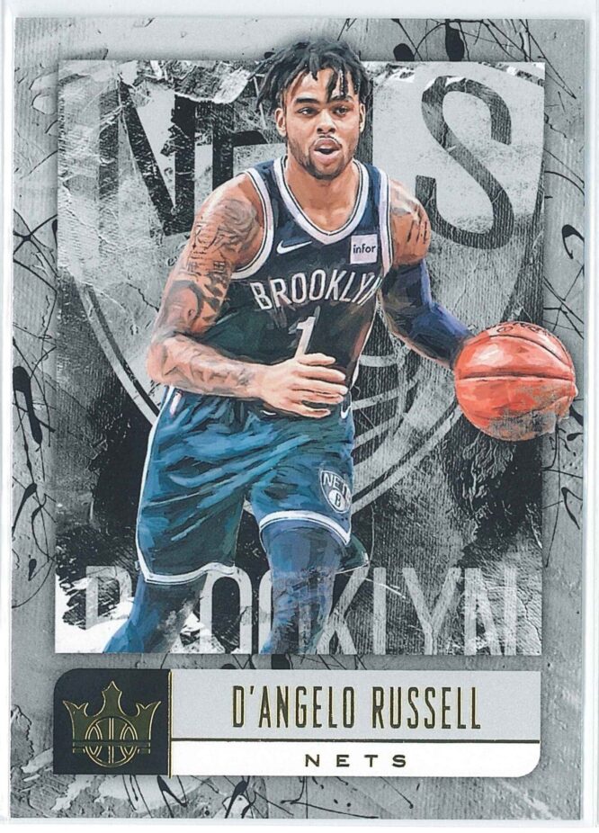 D'Angelo Russell Panini Court Kings Basketball 2018-19 Base  #20
