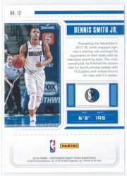 Dennis Smith Jr. Panini Contenders Draft Picks Basketball 2018 Season Ticket 12 2