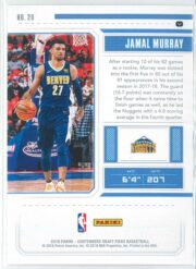 Jamal Murray Panini Contenders Draft Picks Basketball 2018 Season Ticket Variation 20 2