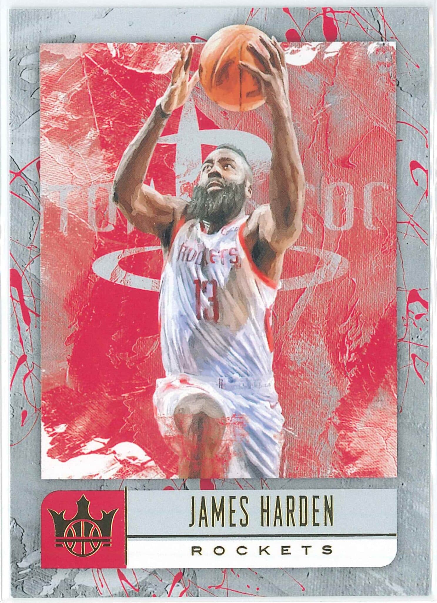 James Harden Panini Court Kings Basketball 2018-19 Base  #65