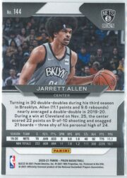 Jarrett Allen Panini Prizm Basketball 2020 21 Base 144 2