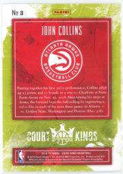 John Collins Panini Court Kings Basketball 2018 19 Base 3 2