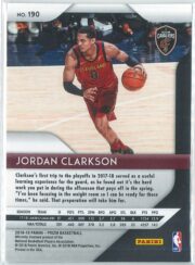 Jordan Clarkson Panini Prizm Basketball 2018 19 Base 190 2