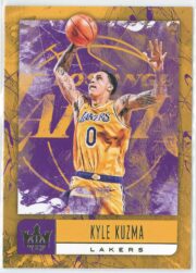Kyle Kuzma Panini Court Kings Basketball 2018-19 Base  #77