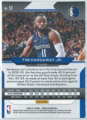 Tim Hardaway Jr. Panini Prizm Basketball 2020 21 Base 52 2