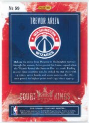 Trevor Ariza Panini Court Kings Basketball 2018 19 Base 59 2