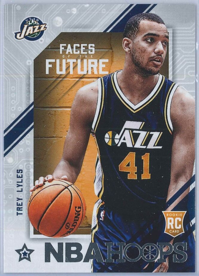 Trey Lyles Panini Hoops Basketball 2015-16 Faces Of The Future  #13 RC