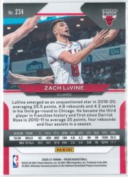 Zach LaVine Panini Prizm Basketball 2020 21 Base 234 2