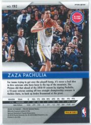 Zaza Pachulia Panini Prizm Basketball 2018 19 Base Red White Blue Prizm 192 2
