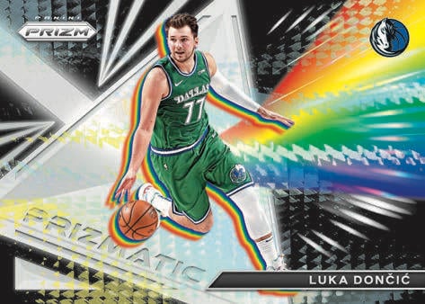 2021 22 Panini Prizm Basketball NBA Cards Prizmatic Hyper Prizms Luka Doncic