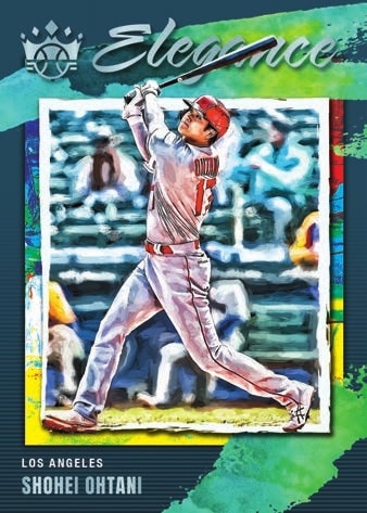 2022 Panini Diamond Kings Baseball Cards Elegance Holo Silver Shohei Ohtani new