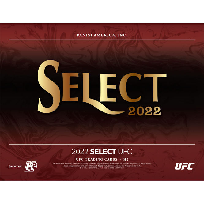 2022 Panini Select UFC Cards H2
