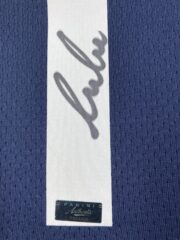 Luka Doncic Authentic Signed Dallas Mavericks Jordan Brand Navy Blue Swingman Jersey PA 64409 4