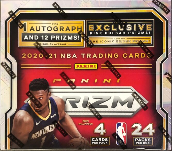 2020-21 Panini Prizm Basketball Cards Retail Box