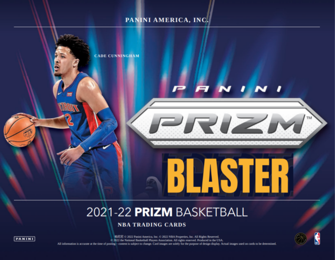 Prizm Basketball 2021 22 Blaster Box