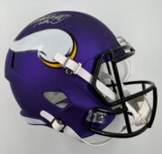 Adrian Peterson Adrian Peterson Signed Minnesota Vikings Full Size Speed Replica Helmet BAS WF52878 3