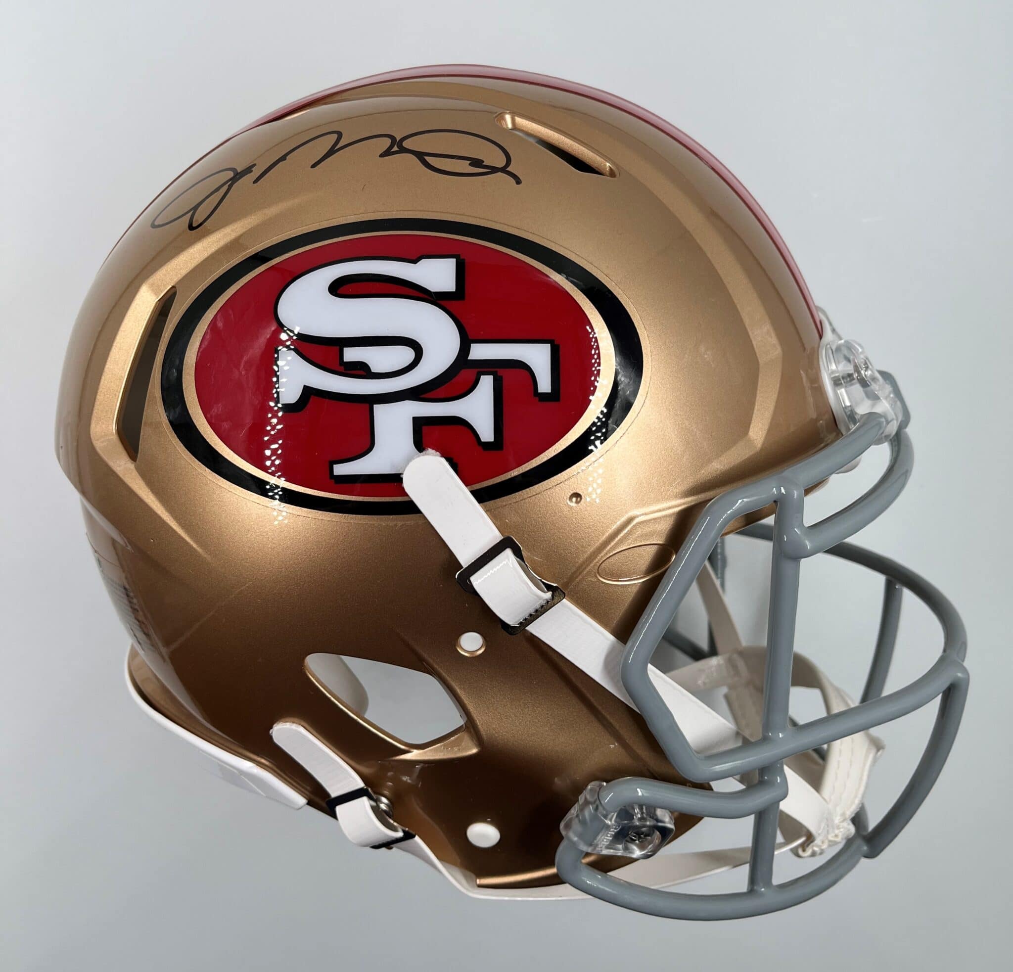 Joe Montana Joe Montana Signed San Francisco 49ers Full Size Speed Proline Helmet JSA WIT122231 3