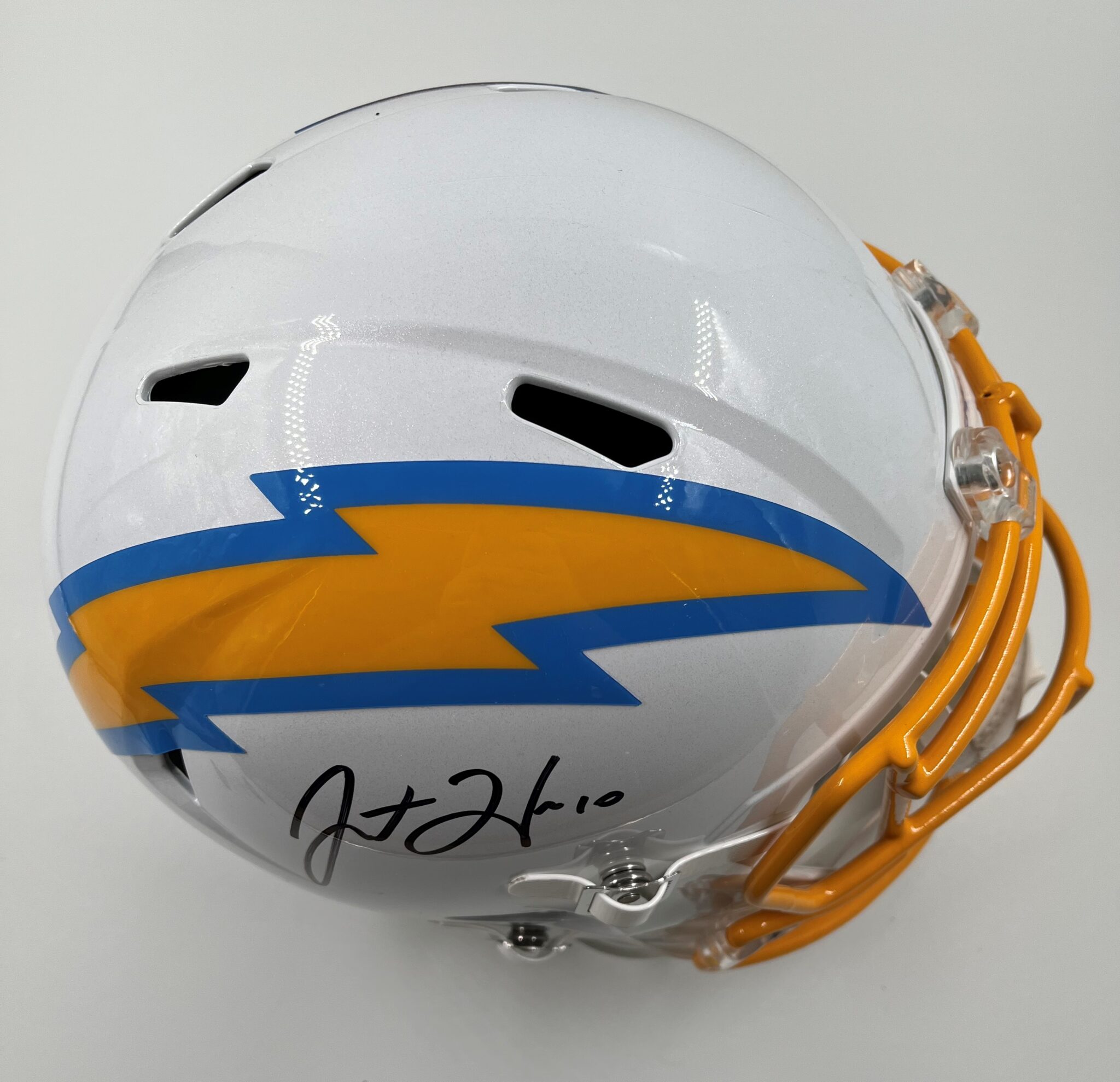 Justin Herbert Signed Autographed Los Angeles Chargers Jersey BAS