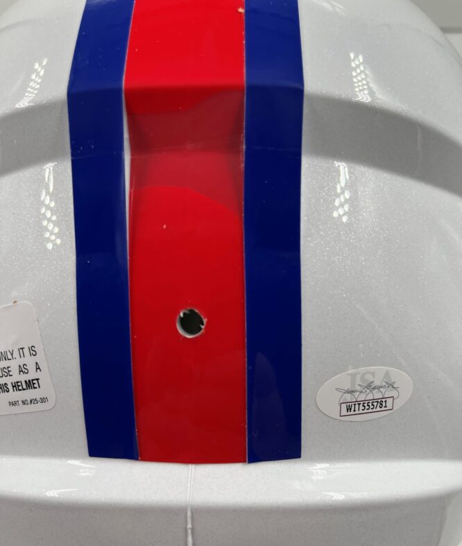 O.J. Simpson O.J. Simpson Signed Buffalo Bills Full Size Speed Replica Helmet JSA WIT555781 4