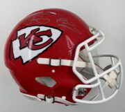 Patrick Mahomes Tyreek Hill Patrick Mahomes Tyreek Hill Signed Kansas City Chiefs Speed Authentic Helmet B425081 3