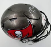 Tom Brady Tom Brady Signed Tampa Bay Buccaneers Grey Speed Flex Authentic Helmet AA0117217 2