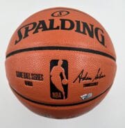 Alonzo Mourning Miami Heat Authentic Signed Spalding Game Ball Series Basketball with Silver Signature B485469 3