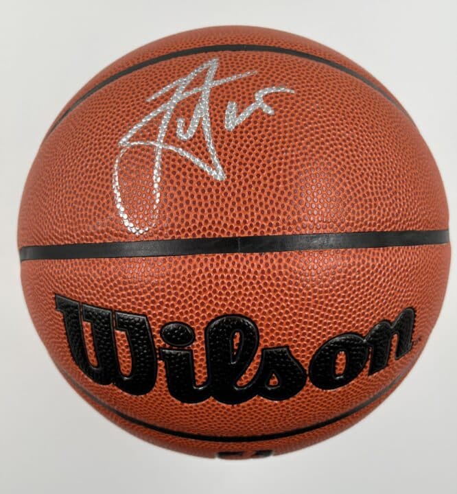 Nikola Jokic Denver Nuggets Authentic Signed Wilson Authentic Series Basketball with Silver Signature [B485470]