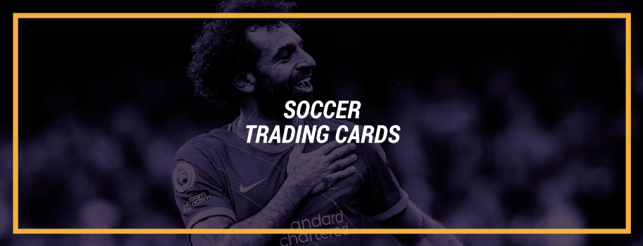 Soccer trading cards collection